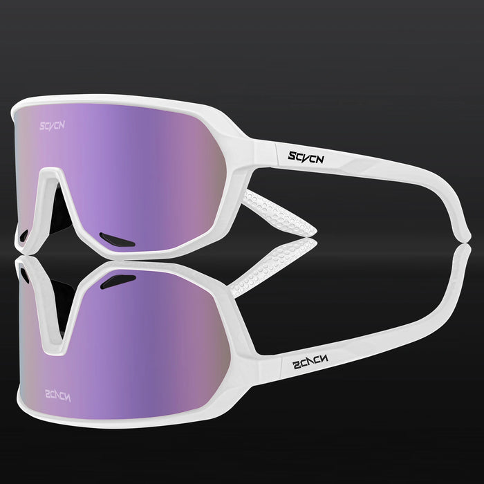 Scvcn - Photochromic Cycling Glasses for Men Bicycle Eyewear Mountain Bike Cycling Goggles UV400 MTB Road Sunglasses Women