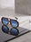 Double Beam Square Sunglasses For Men And Women, Retro Outdoor Driving Fashion Glasses