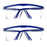 2 Piezas Gafas de Seguridad Antisalpicaduras para el Trabajo, Gafas Protectoras de Laboratorio, Gafas Industriales Protectoras a prueba de Viento y Polvo, Gafas de Ciclismo