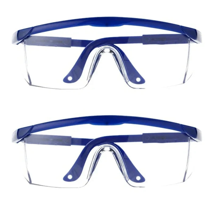 2 Piezas Gafas de Seguridad Antisalpicaduras para el Trabajo, Gafas Protectoras de Laboratorio, Gafas Industriales Protectoras a prueba de Viento y Polvo, Gafas de Ciclismo