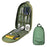 Juego de utensilios de cocina de camping de 7 piezas con bolsa de transporte para barbacoa, playa, senderismo, viajes, organizador, almacenamiento, utensilios de cocina, equipo