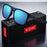 KIDIN Fashion Square Vintage Polarized Sunglasses Men Women Retro Driving Fishing Sun Glasses UV400 Eyewear