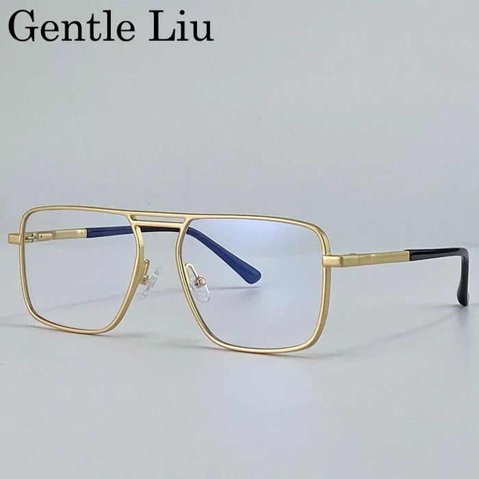 Gafas de sol punk cuadradas de gran tamaño para hombre 2026, marca de lujo, retro, doble puente, gafas de sol para hombre, estilo Steampunk, para conducir, protección UV400