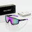 VIOLA MAG Gafas de Ciclismo a la Moda, Unisex, Montura Grande, Patillas de Goma Antideslizantes Adecuadas para Correr, Pescar, Senderismo y