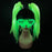Funny LED Light Up Flashing Party Noodle Bridal Headband LED Glasses Girls Noodle Hair Bachelorette Party Rave Costume Dress Up