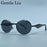 Metal Frame Round Punk Photochromic Sunglasses Women 2026 Luxury Brand Designer Steampunk Oval Sun Glasses Outdoor Eyewear Shade