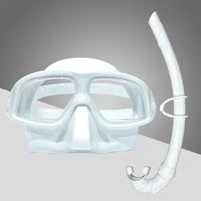 Diving Mask Free Diving Surface Mirror High Definition Anti-Fog Lens Snorkeling Mask Equipment