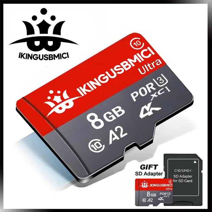 32/64/128/256/512gb for Smartphone Mini Sd Card Tf Original Mini Flash Class10 Micro Reliable U3 Quality High Quality High Speed