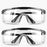 2 Piezas Gafas de Seguridad Antisalpicaduras para el Trabajo, Gafas Protectoras de Laboratorio, Gafas Industriales Protectoras a prueba de Viento y Polvo, Gafas de Ciclismo