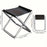 Foldable Outdoor Camping Chair Easy Carry Pocket Stool Compact Fishing Seat For Travel Leisure Hiking Outdoor Activities