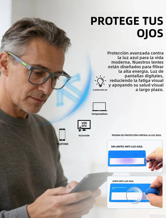 Gafas de lectura extragrandes para hombres y mujeres, lectores grandes con patillas de goma con bisagra de resorte, bloqueadores de luz azul anchos, anti UV/fatiga ocular