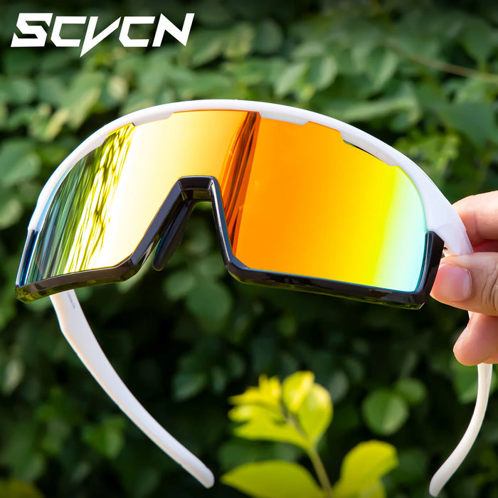 SCVCN Photochromic Glasses Cycling Sunglasses UV400 Hiking Goggles Men Outdoor Sports Glasses Women Driving Bicycle Bike Eyewear