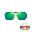 VIVIBEE Flip Up Clip on Sunglasses Polarized Men Driving Women Fishing UV400 Night Vision Sun Glasses Clips Universal Goggles