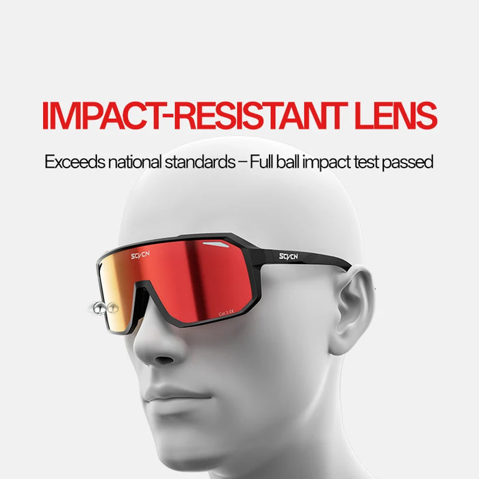 5PACK SCVCN Outdoor Photochromic Cycling Sunglasses MTB Bike Cycling Goggles Men Women Bicycle Sports Hiking Eyewear UV400 Pickleball