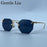 Vintage Rimless Octagon Sunglasses Men 2026 Luxury Designer Steampunk Gold Metal Frame Sun Glasses Retro Hip Hop Frameless Shade
