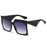 Oversize Square Sunglasses Women Men Travel Luxury Male Leopard Shades Female UV400 Brand Gafas Oculos Retro Designer