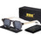 HBK Retro Small Round Men Sunglasses High-Quality Thick Style Women Outdoor Travel Business Driving Decorative Glasses UV400