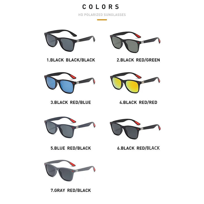 Lunettes de Vision Nocturne Cadre PC Lunettes de Soleil Polarisées Homme Sport Extérieur Lunettes de Soleil Jour Nuit Lunettes de Conduite Lunettes de Nuit