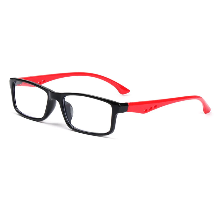 Fashion Anti-Blue Light Gradient Rrectangle Reading Glasses Men Women Urltra-Light Eye Protection Eyeglasses