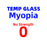Optical Myopia Scuba Diving Mask Snorkel Set Tempered Glass,Dry Top Swimming Googles Nearsighted Lenses Short-Sighted
