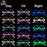 6 12 24 30 Pièces de fournitures de fête néon Chapeaux formels néon phosphorescents à la lumière UV Chapeau fluorescent Décorations de fête à lumière UV pour adultes