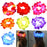 10pcs Adult Kids LED Glow Party Sequin Cat Bunny Crown Flower Headband Halo Light Up Wreath Hairband Birthday Gift Wedding