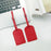 PU Leather Boarding Bag Tag Travel Luggage For Women Men Suitcase Identifier Label Baggage Name ID Address Holder Accessories