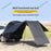 Outdoor Car Camping Tent Portable SUV Rear Trunk Tent 3-Sided Extended Tailgate Shade Shelter Vehicle Rear Waterproof Shelter