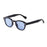 Vintage Fashion Shell Round Sunglasses Women Men 2024 Brand Design Retro Rivet Yellow Blue Lens Square Sun Glasses Female UV400