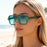 Lunettes de soleil carrées vintage à double pont pour hommes et femmes, de luxe, pour l'extérieur, lunettes de soleil pilote pour femmes, protection UV400
