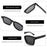 Z 2026 Trend Square Polarized Sunglasses Handmade Acetate Sun Glasses Fashion Patchwork Shades ZS6240
