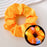 Light Up Scrunchies, LED Scrunchies Hair Bands, Elastic Glow in the Dark Srunchies Rave Accessories for Women Birthday Halloween