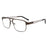 Gafas de lectura de luz azul para hombres con montura de metal, gafas de ordenador, lupa para presbicia con lentes de +0,75~3,0