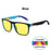 VIVIBEE Night Vision Glasses Yellow Polarized UV400 Men Square Driving Goggles Sports Women Anti Glare Car Eyepieces