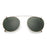 ZENOTTIC 2026 Fashion/Retro Clip On Sunglasses (Anti Blue Light Glasses+Polarized Clip)  for Men Women