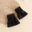 Beautiful Petal Fake Collar Black Lace False Blouse Detachable Lapel False Collar Sweater