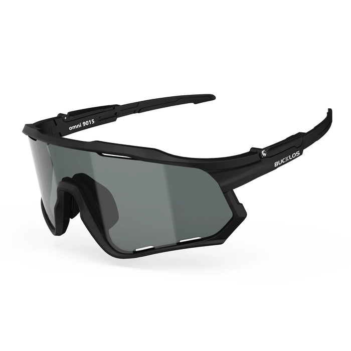 BUCKLOS Polarized Cycling Glasses UV400 Road Mountain Bike Goggles TR-90 Frame Windproof Outdoor Sports Eyewear Cycling Parts