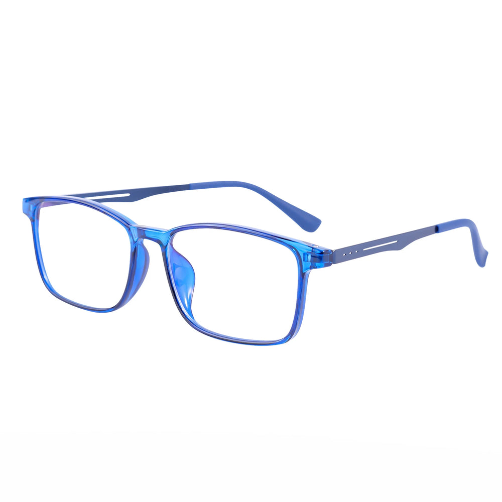 Titanium Alloy Reading Glasses Men Women Light&Thin Anti Blue Light Blocking Presbyopic Eyeglasses Flexible Square Computer Lens