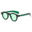 Petites lunettes de soleil rondes mode femme rétro transparent océan lentille nuances UV400 hommes rivets punk lunettes de soleil