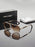VIOLA MAG Gafas de sol retro de metal con efecto degradado Toad Mirror, unisex, diarias para ir al trabajo y para decoración al conducir, con bolsa para gafas