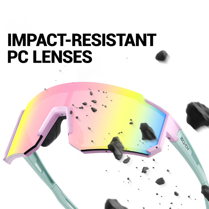 SCVCN New Photochromic Night Riding Glasses Outdoor Sport UV400 Travel Camping Sunglasses Men Women MTB Bike Cycling Glasses
