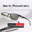 Lunettes presbytes à changement de couleur, lunettes à zoom automatique, lunettes demi-cerclées, lunettes presbytes anti-lumière bleue808