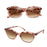 Reading Sunglasses For Women Men Square Classic Frame for Outdoors Use Sun Glasses Readers Eyeglasses with Diopter Spring Hinge