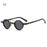 New Hippie Small Round Square Sunglasses Men Women Retro Steam Punk Glasses Vintage Gradient Driving Glasses UV400