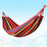 1 Piece Portable Woven Canvas Hammock With Storage Bag Anti Rolling Hammock For Indoor Outdoor Camping Garden Backyard