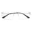 MODFANS Rimless Blue Light Blocking Glasses Men Presbyopia Glasses Reading Blue Light Refractive Correction Transparent Eyewear