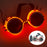 Gafas futuristas cyberpunk luminosas Rave Gafas iluminadas cibernéticas Visor LED que brilla para accesorios de espectáculo de música EDM