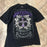 MMA ELITE Cross Skull Print Green Y2K T Shirt Men Loose Fit Streetwear Graphic Tee Oversized Glow Dark Party Ins Popularity Tops