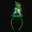 10pcs Adult Kids LED Glow Party Sequin Cat Bunny Crown Flower Headband Halo Light Up Wreath Hairband Birthday Gift Wedding
