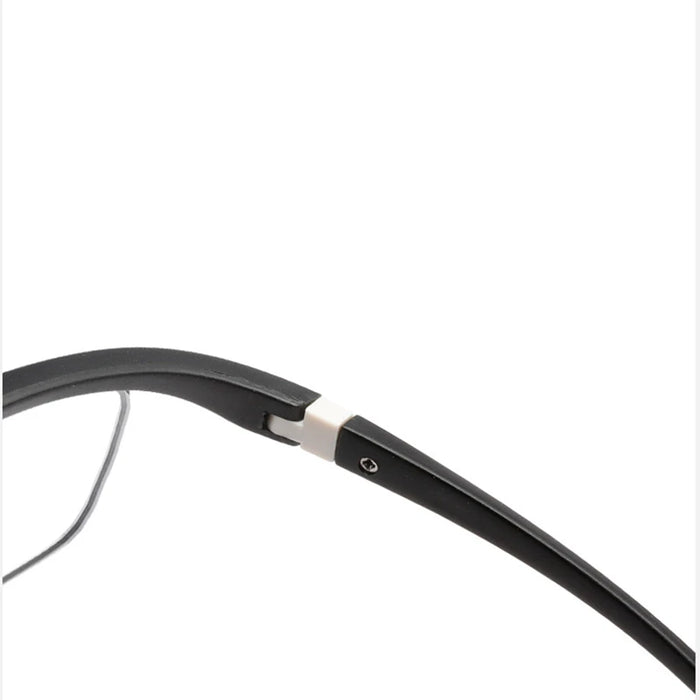 Lunettes de presbytie élégantes à demi-monture sourcilière, anti-lumière bleue, en résine haute définition TR90, pour hommes et femmes sportifs